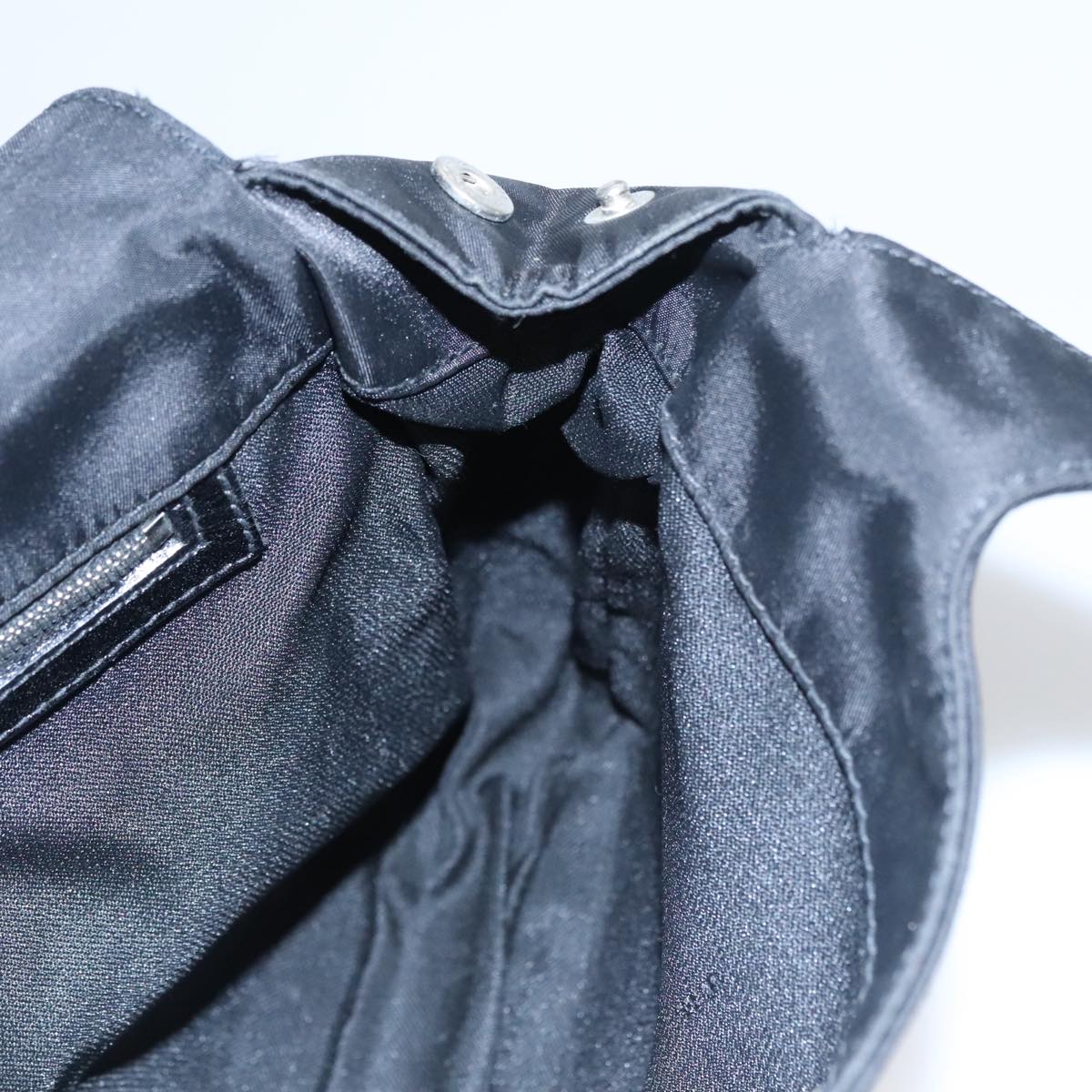 FENDI Shoulder Bag Nylon Black ep7223