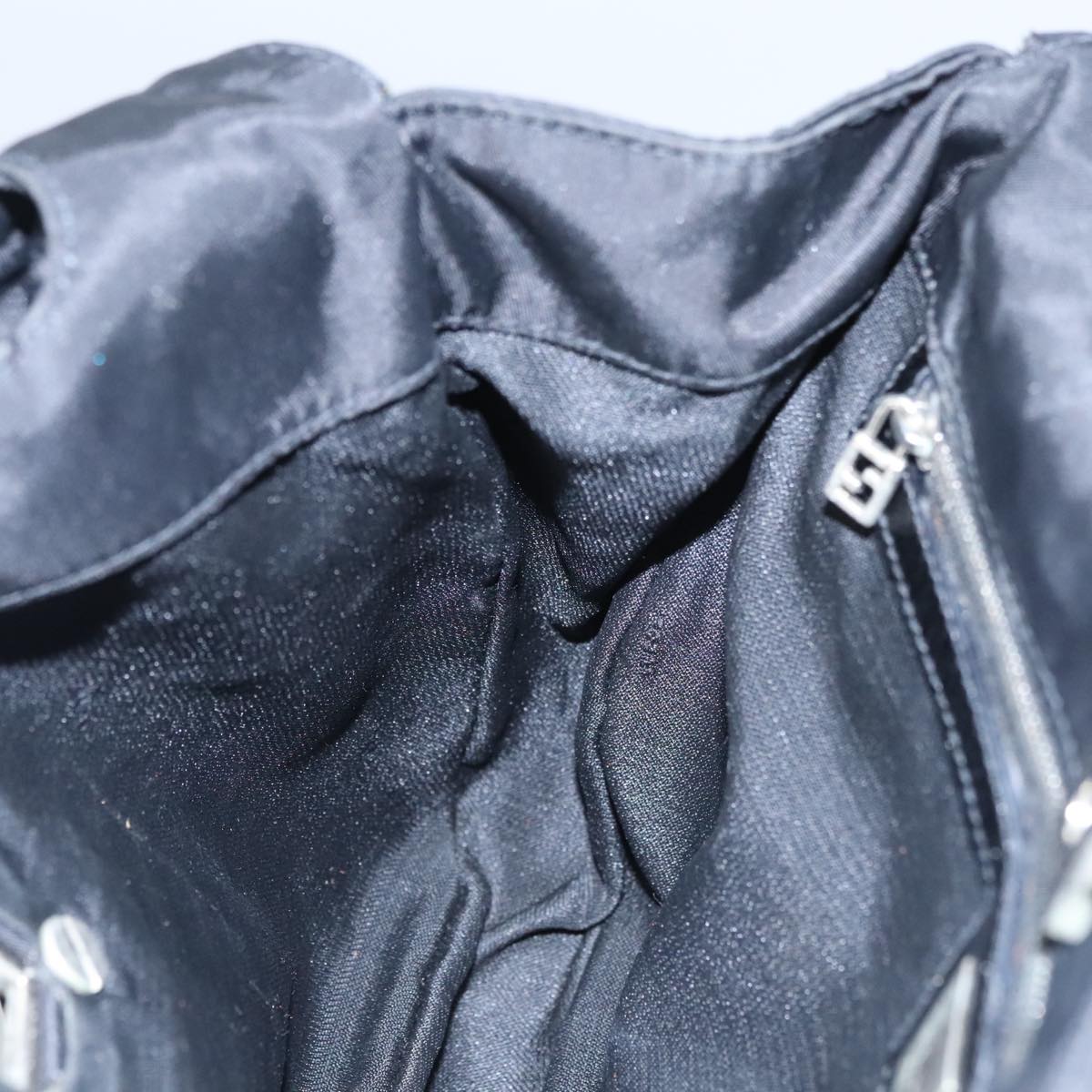 FENDI Shoulder Bag Nylon Black ep7223