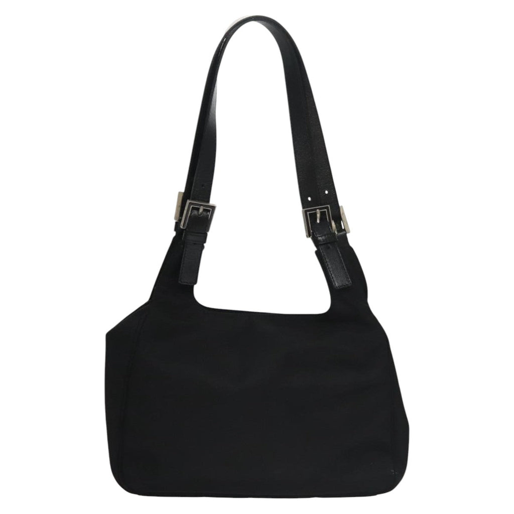 FENDI Shoulder Bag Nylon Black ep7223