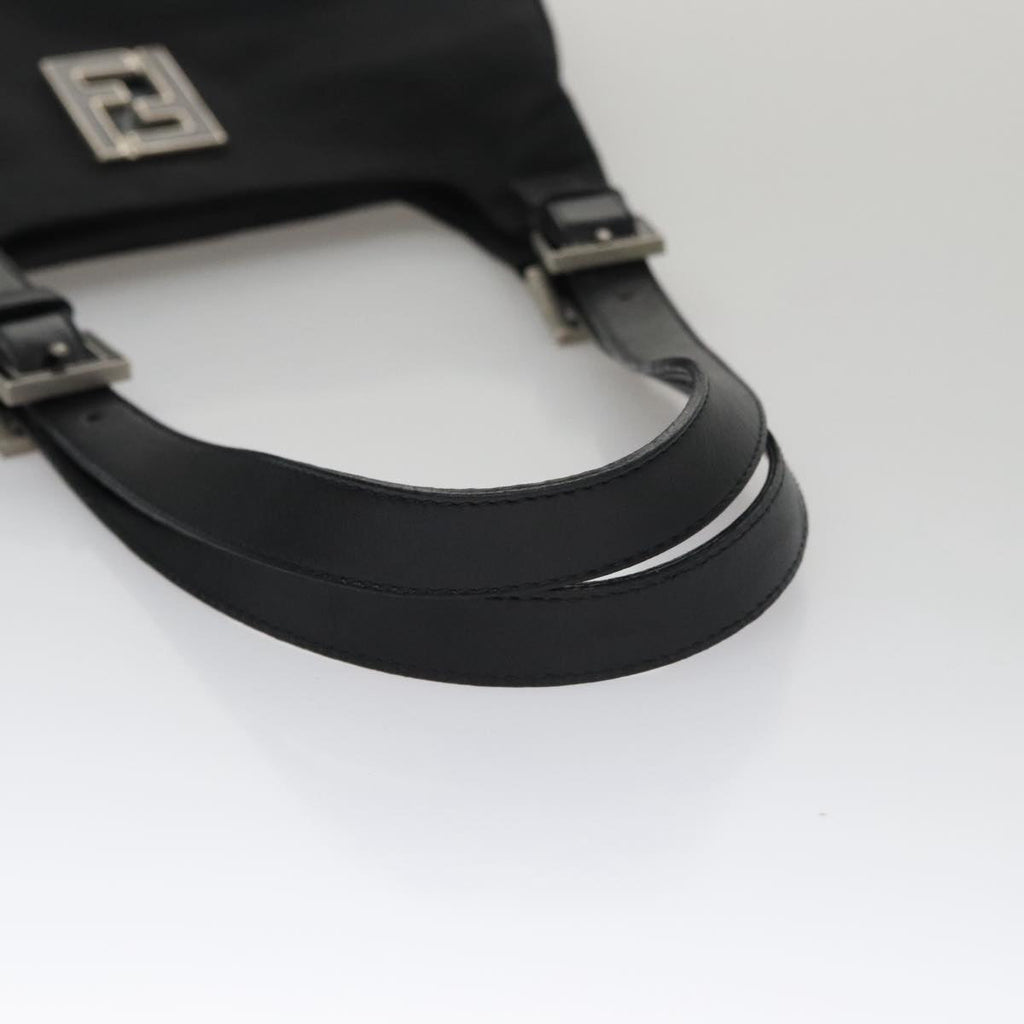 FENDI Shoulder Bag Nylon Black ep7223