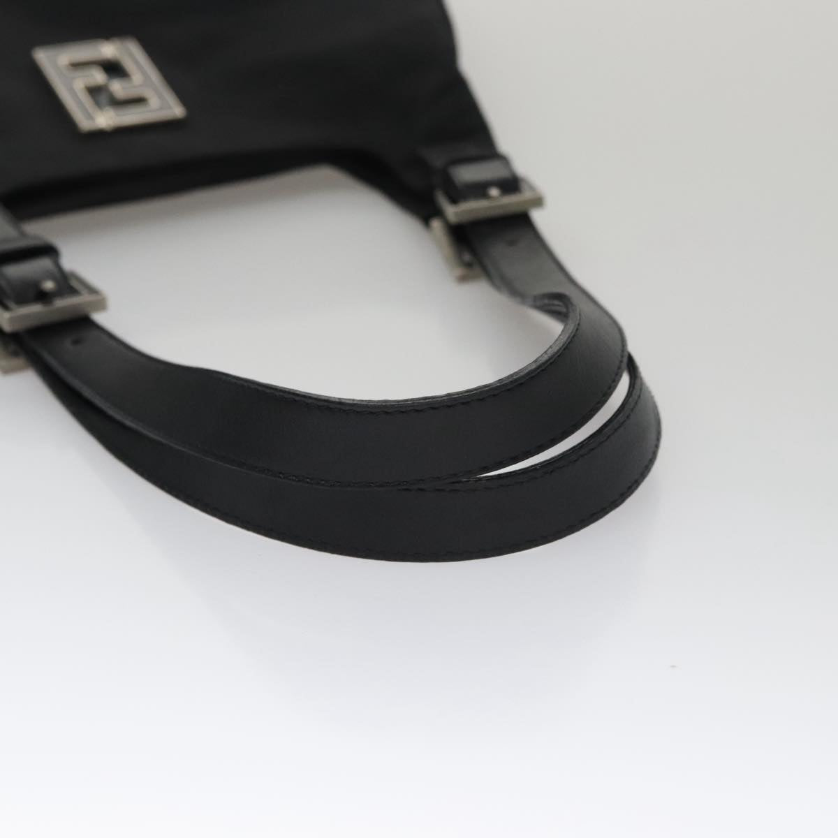 FENDI Shoulder Bag Nylon Black ep7223