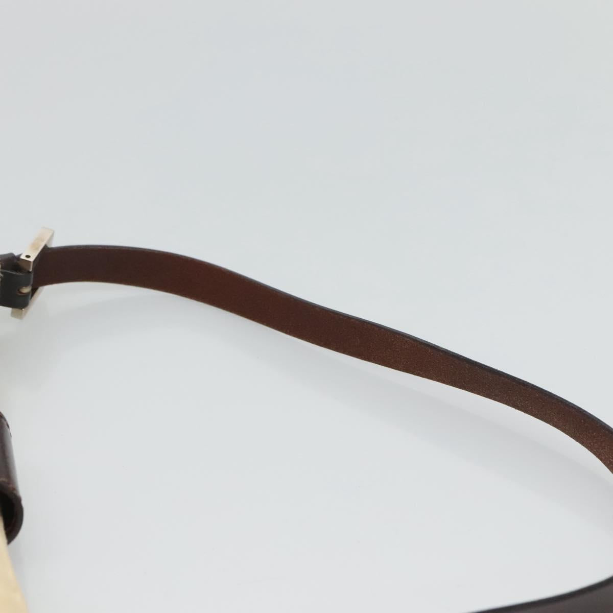 FENDI Zucca Canvas Shoulder Bag Beige ep7339