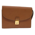 GUCCI Clutch Bag Leather Brown ep904