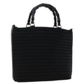 GUCCI Bamboo Shoulder Bag Nylon Black 000•1705•0588 ep982