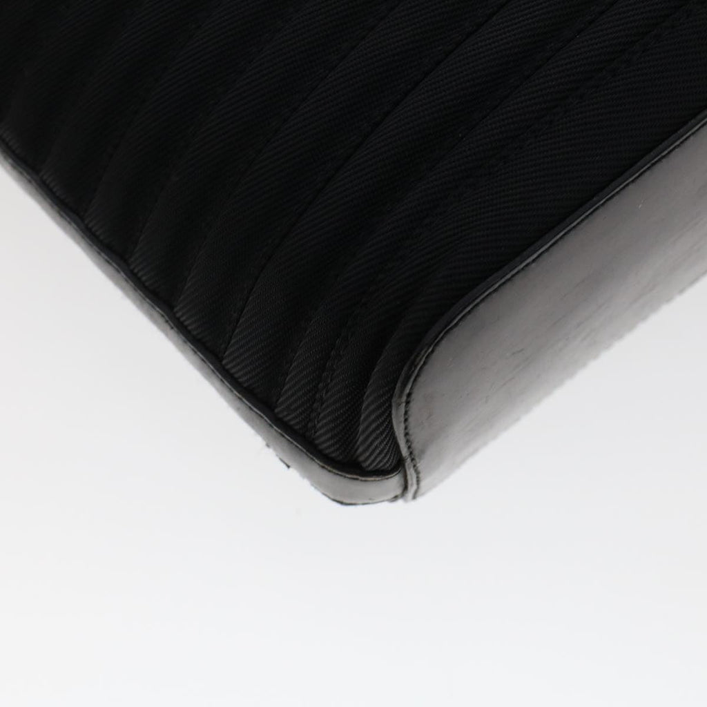 GUCCI Bamboo Shoulder Bag Nylon Black 000•1705•0588 ep982