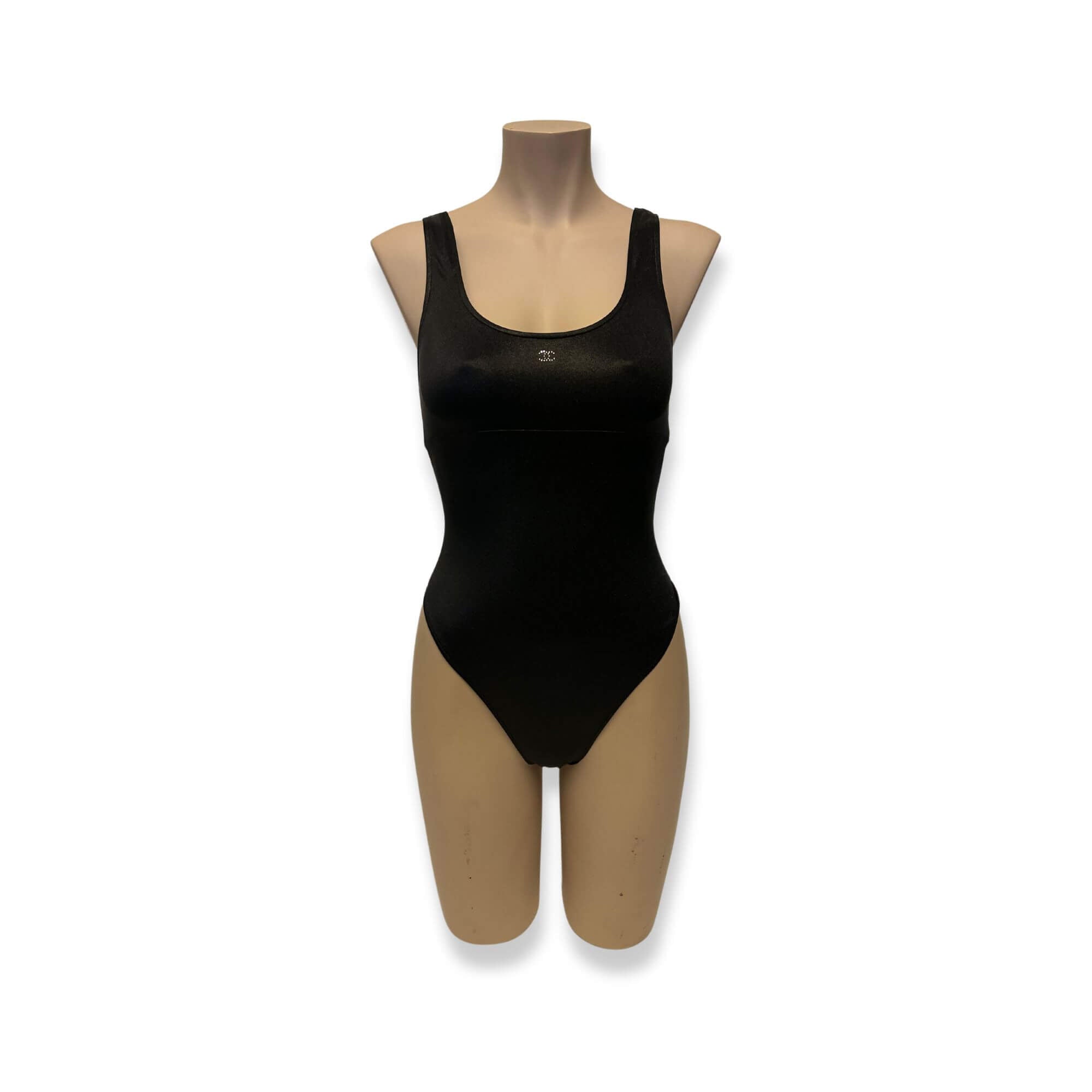 CHANNEL BLACK SWIMSUIT