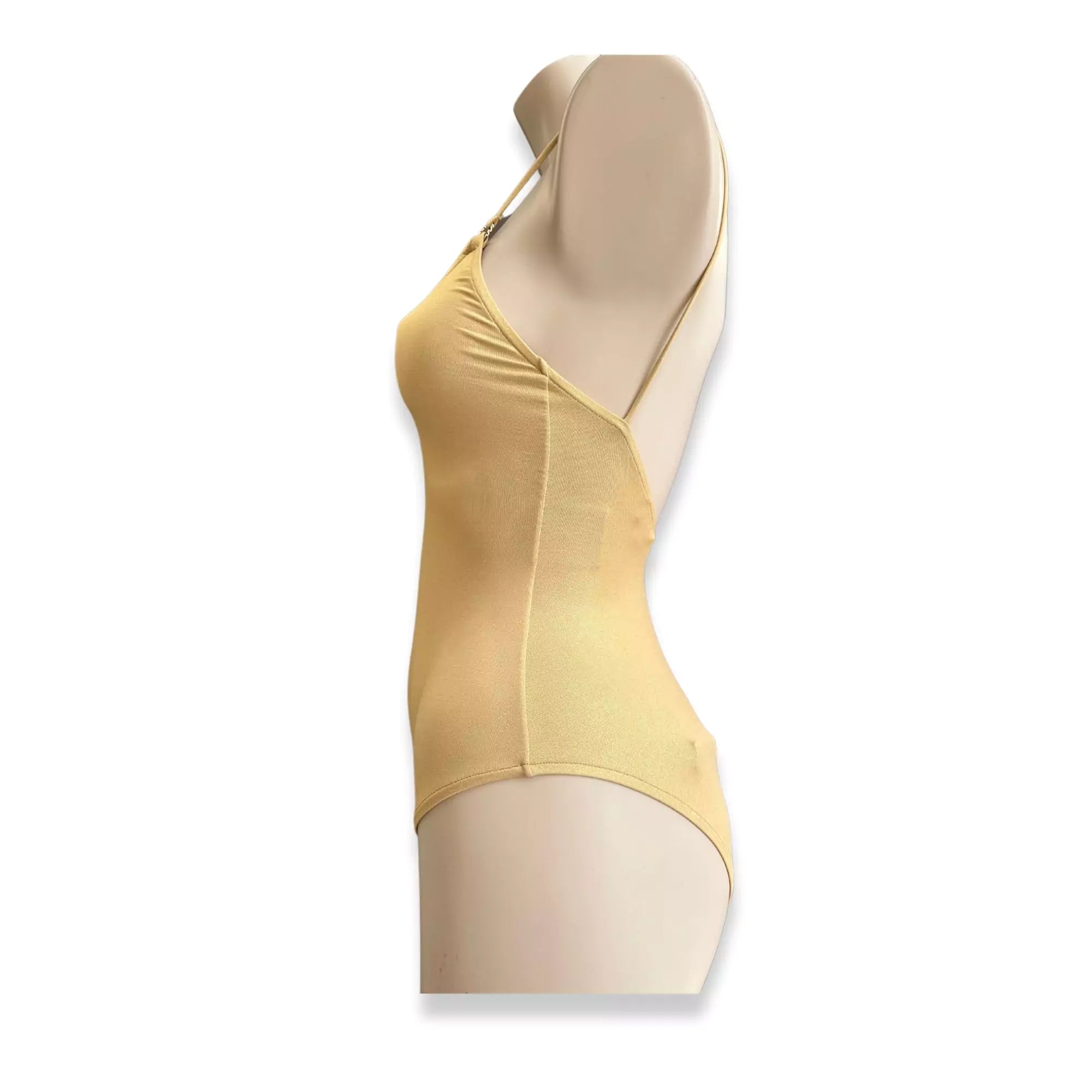 CHANEL GOLD SWIMSUIT
