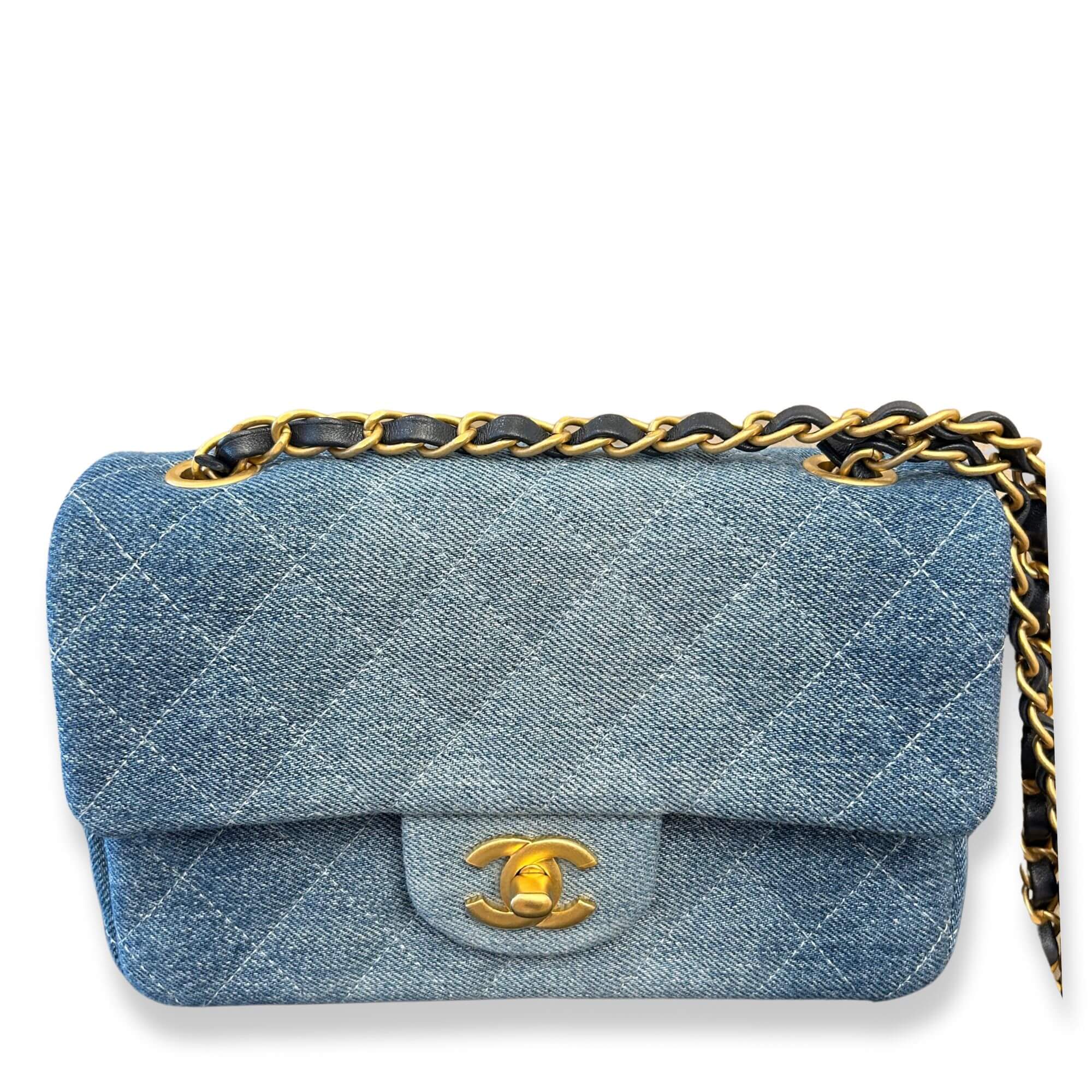 CHANEL CLASSIC FLAPBAG DENIM BAG
