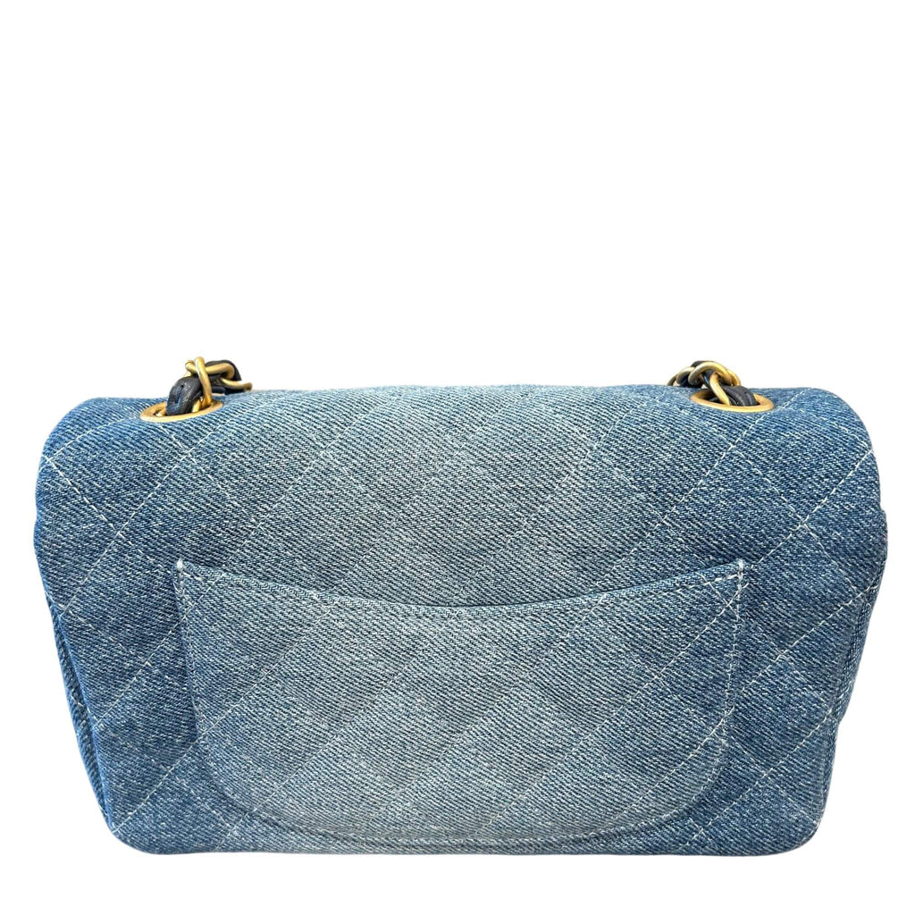 CHANEL CLASSIC FLAPBAG DENIM BAG