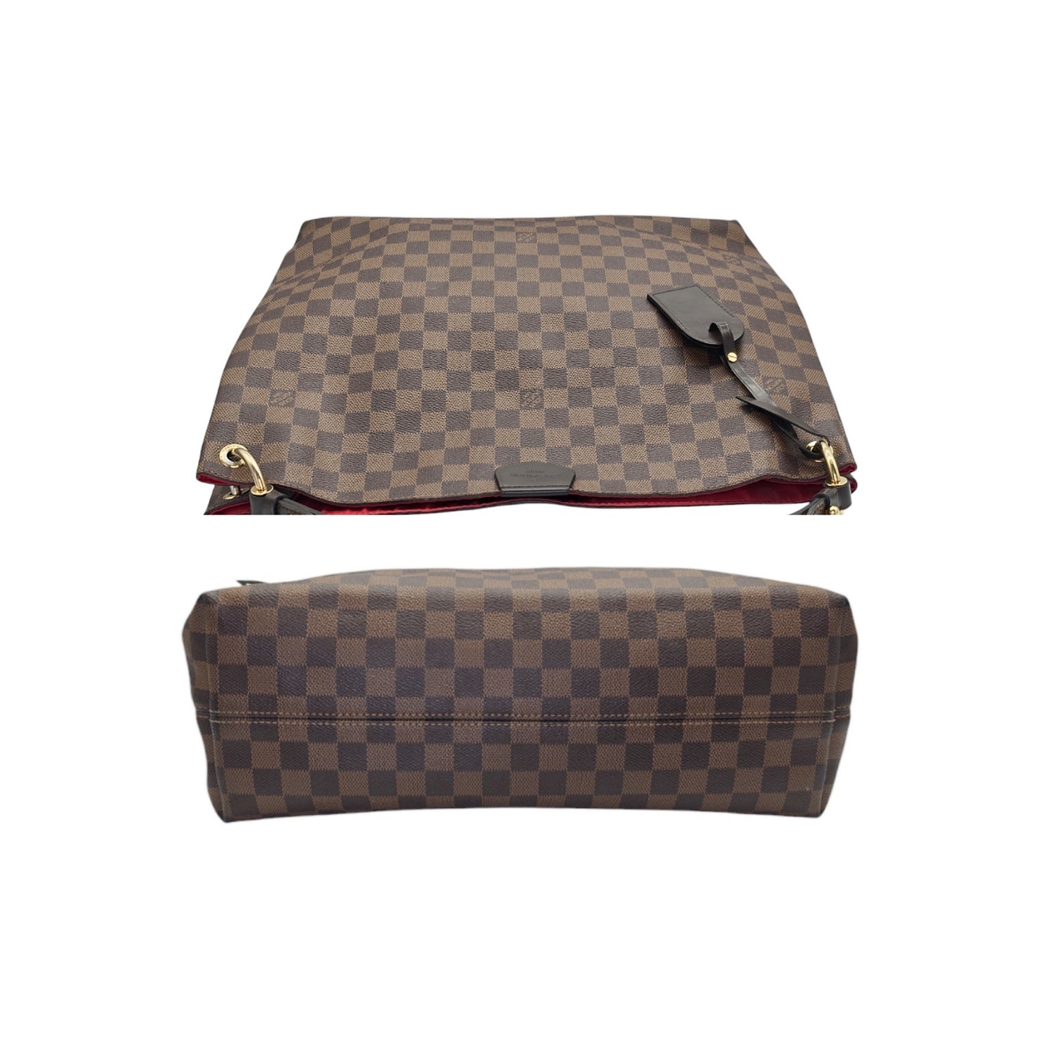 Louis Vuitton Damier Ebene Graceful Hobo Bag