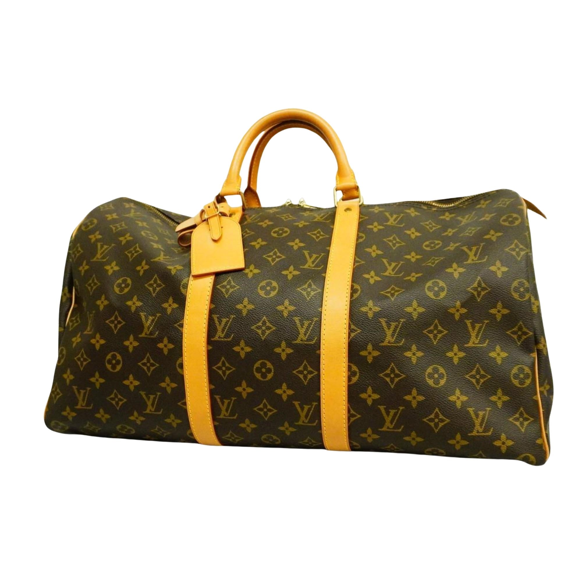 Louis Vuitton Keepall 50  Canvas Travel Bag ()
