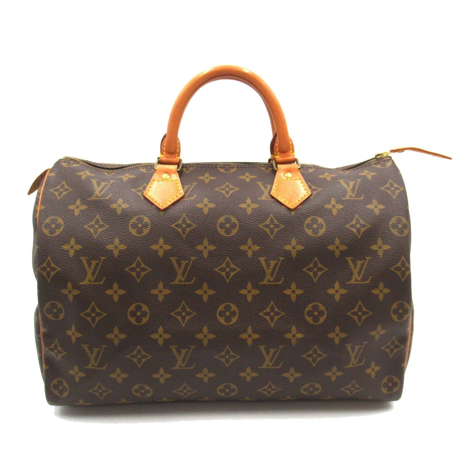 Louis Vuitton Louis Vuitton Speedy 35 Handbag Handbag PVC Coated Canvas Monogram  Brown M41524