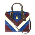 Louis Vuitton Louis Vuitton City Timer MM Shoulder Bag PVC Coated Canvas Leather  Brown / Multicolor / Blue/Red/White M52740