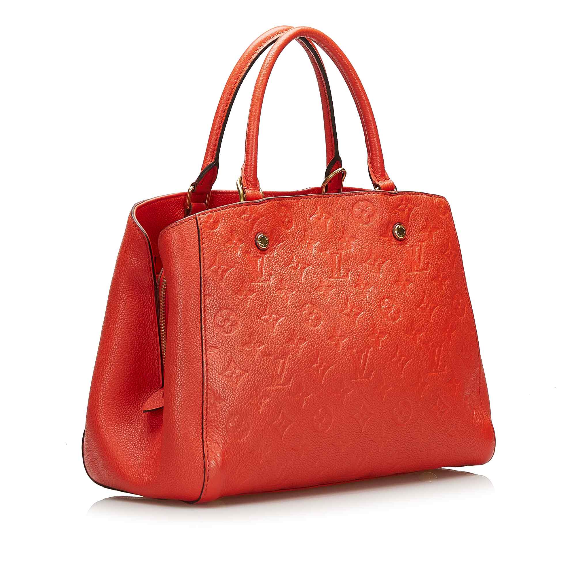 Louis Vuitton  Monogram Empreinte Montaigne MM Satchel Bag ()