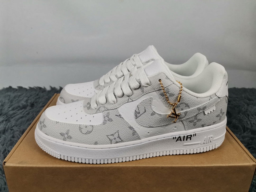 Ã‚Â GLAMI ForGLAMI 1 Low x Louis Vuitton Virgil Abloh ‘White Grey’ For MenÃ‚Â 