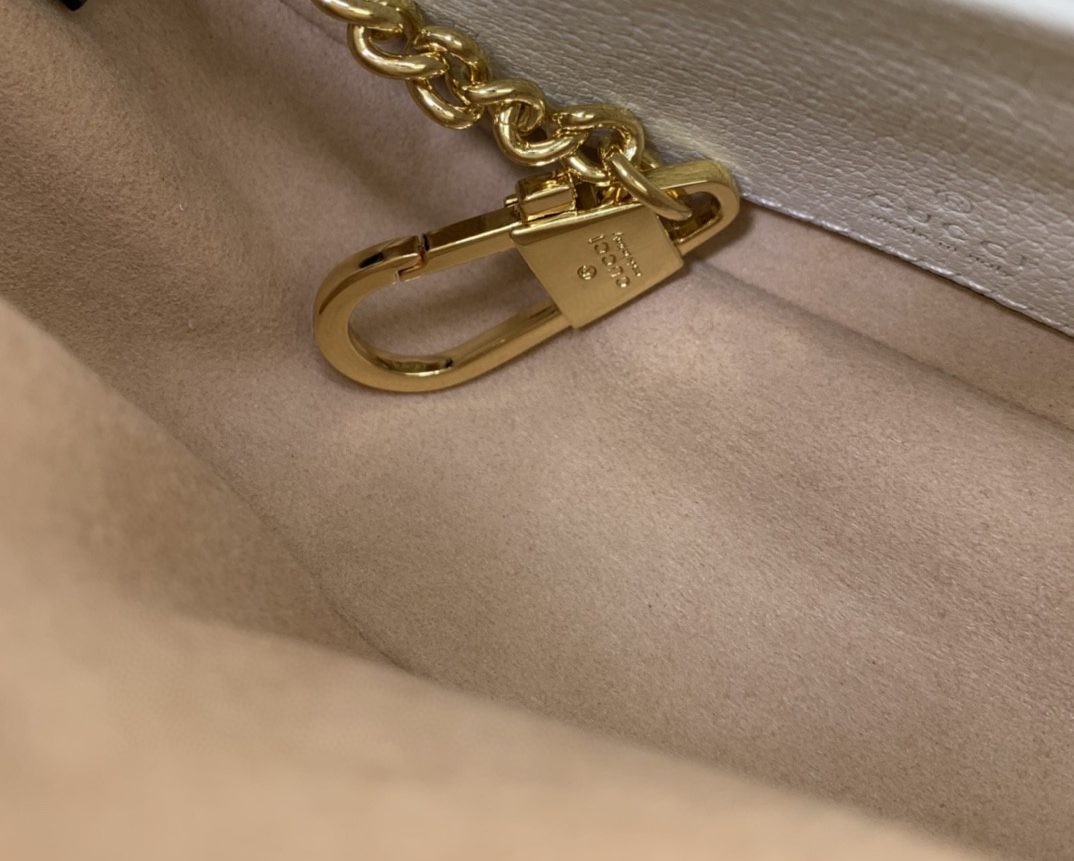 gg Ophidia gg Mini Bag Beige And Ebony gg Supreme Canvas For Women 7.9in/20cm gg 658551 96IWG 9794