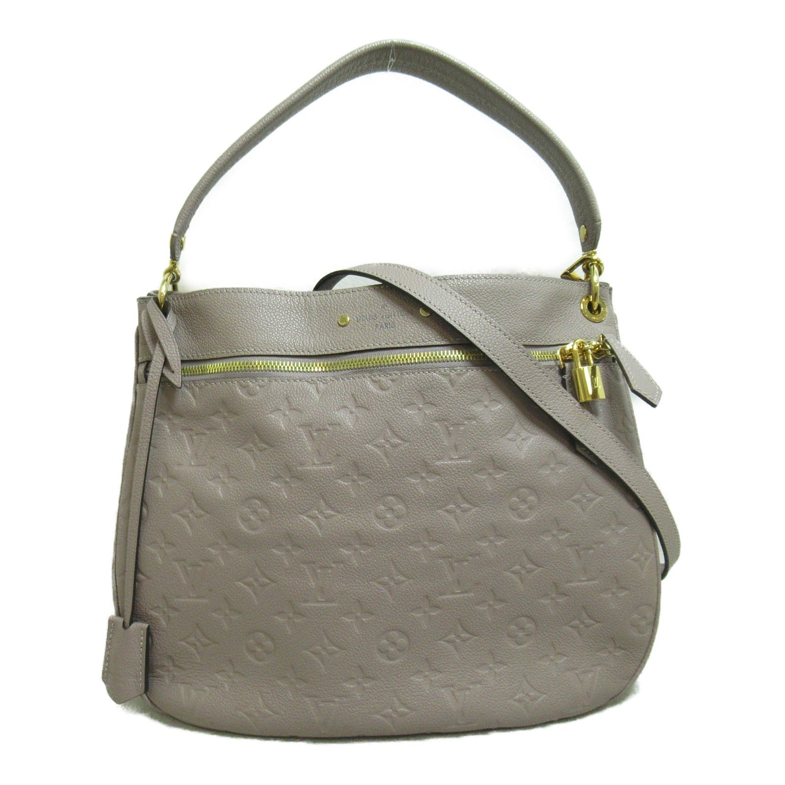 Louis Vuitton Spontaneous 2w Shoulder Bag Leather Monogram Emplant  Pearl M42910