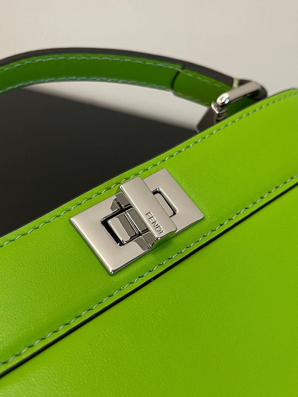 FI GlamI ISeeU Petite Chartreuse Small Bag For Woman 20cm/8in