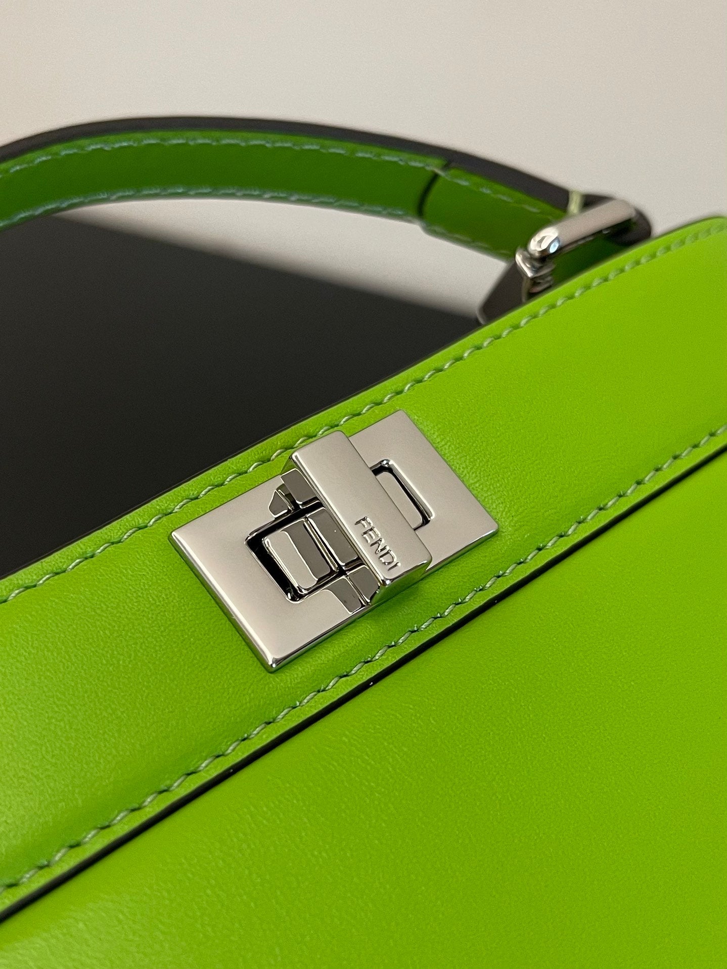 FI GlamI ISeeU Petite Chartreuse Small Bag For Woman 20cm/8in