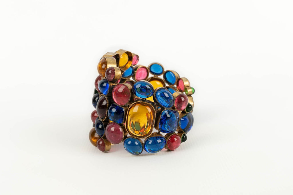 Bracelet en pÃƒÆ’Ã‚Â¢te de verre Chanel