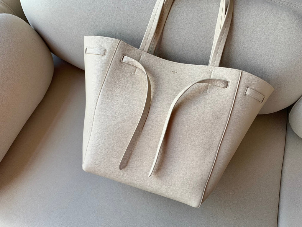 GLAMI Small Cabas Phantom In Soft Grained Beige For Women 12in/31cmÃƒâ€šÃ‚Â 