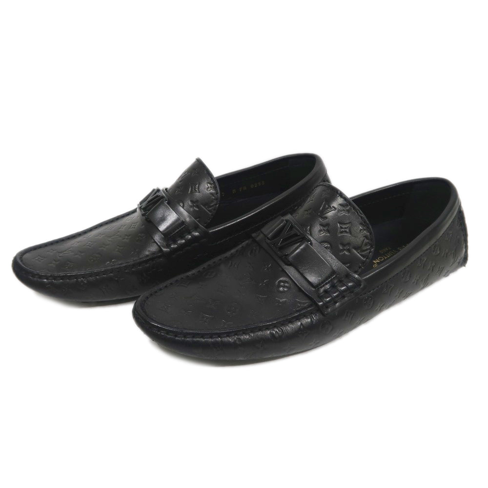 Louis Vuitton Hockenheim 1ABM51 Black Size 7 Driving Shoes  Shoes