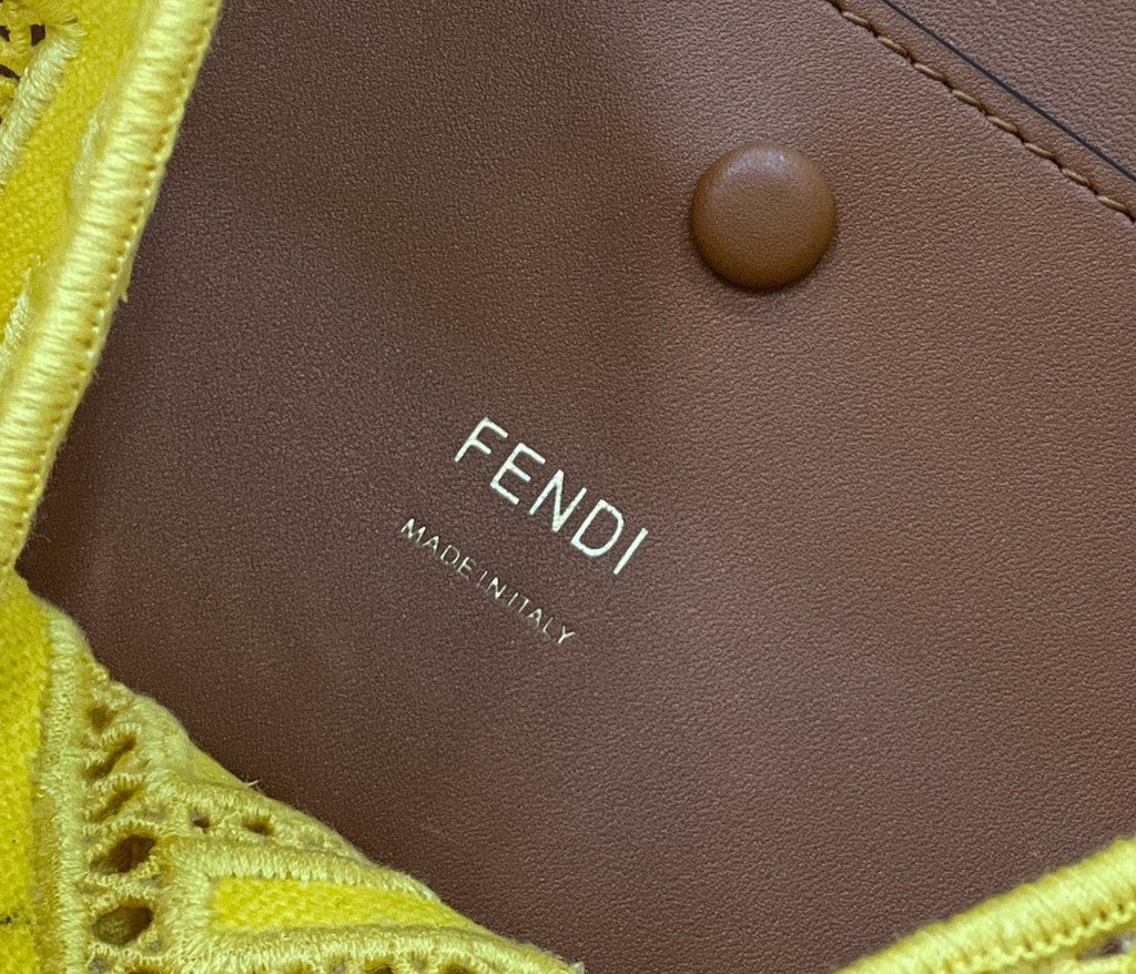 FI Baguette Yellow with Embroidery MeGLAMIum Bag For Woman 28cm/11in