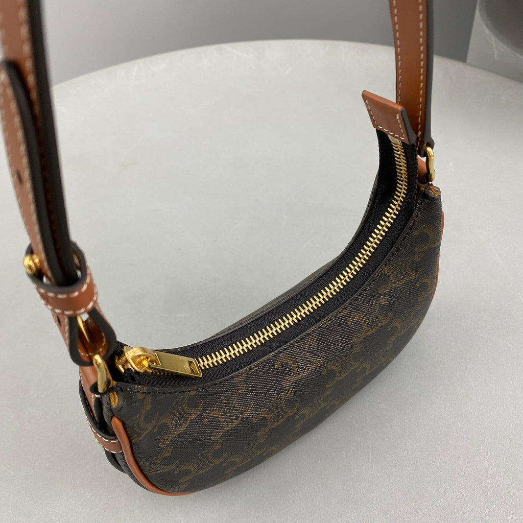 GLAMI Mini Ava In Triomphe Canvas Brown For Women 6in/16cm 10I602DS1-04LU