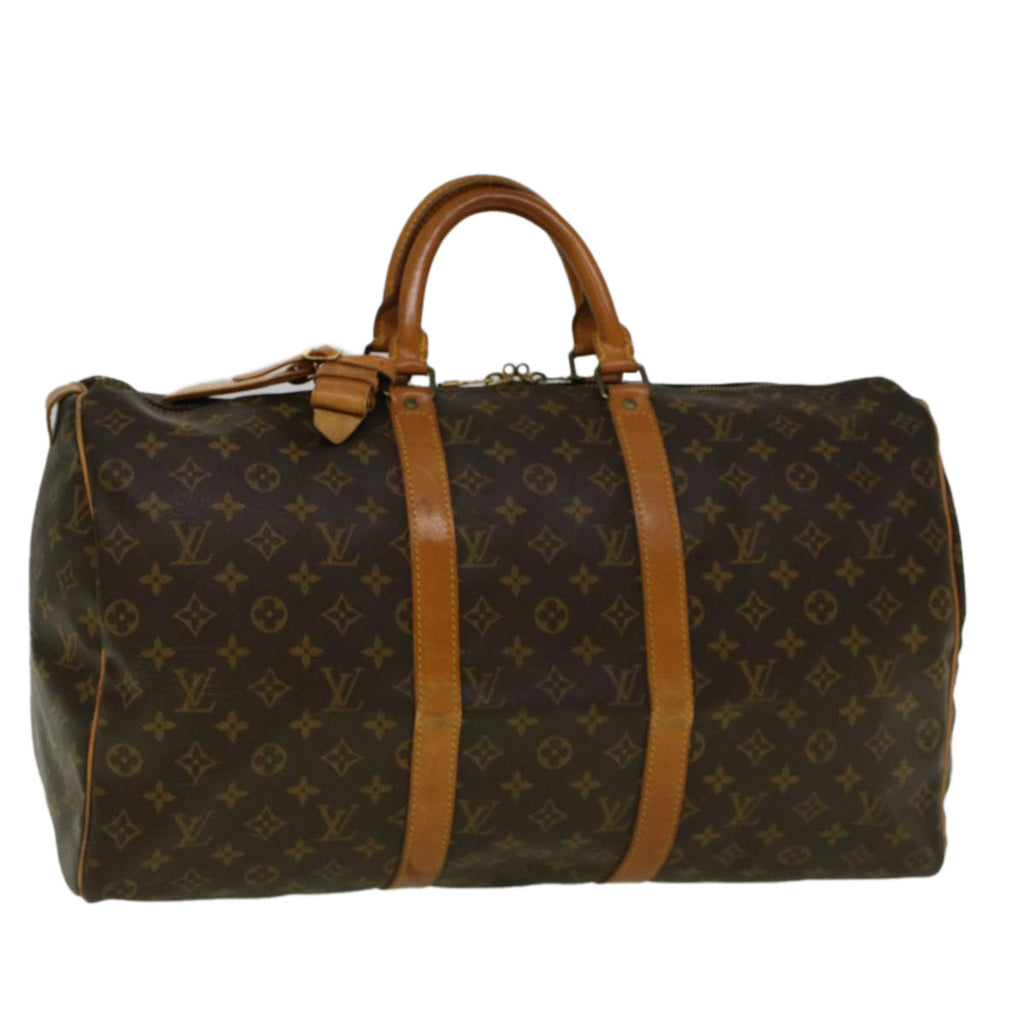 Louis Vuitton Keepall 50  Canvas Travel Bag ()
