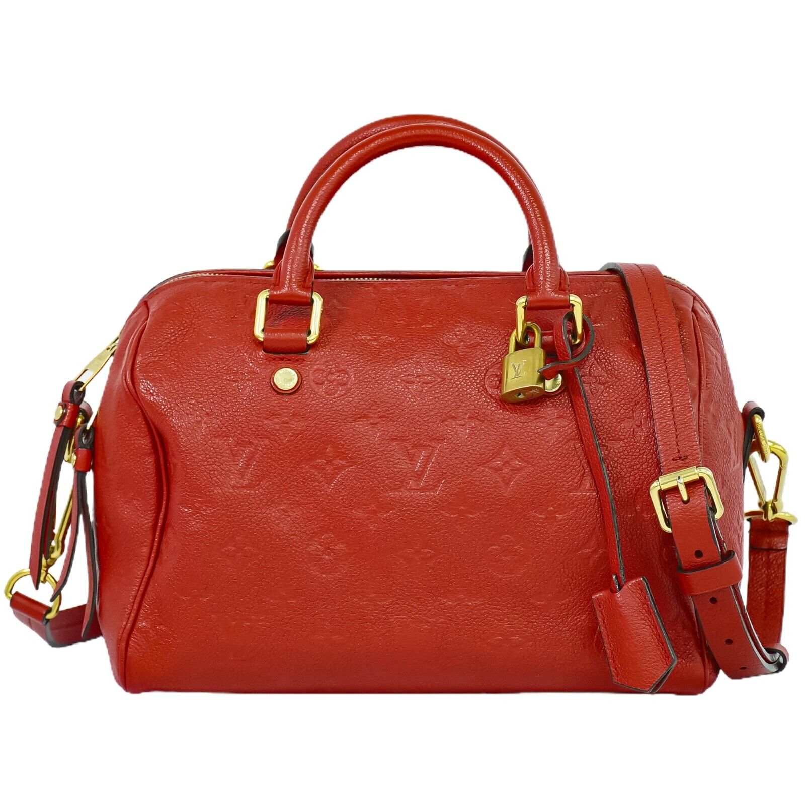 Louis Vuitton Speedy Bandoulière 25  Leather Handbag