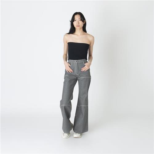 Chanel Wide Leg Jeans