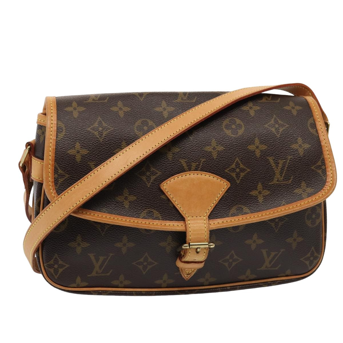 Louis Vuitton Sologne  Canvas Shoulder Bag