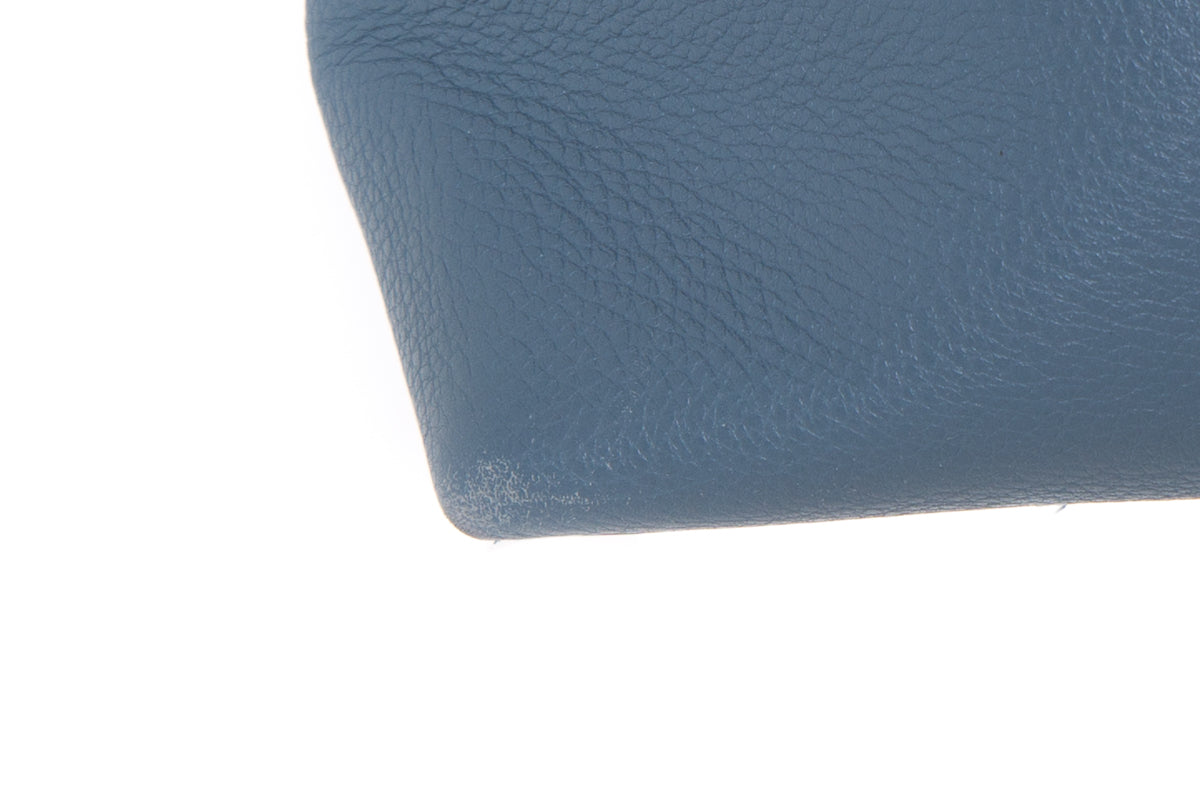 Valentino Blue Leather Tote