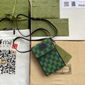 Glami Mini Bag In Green Glami Canvas For Women 7in/18cm Glami 657582