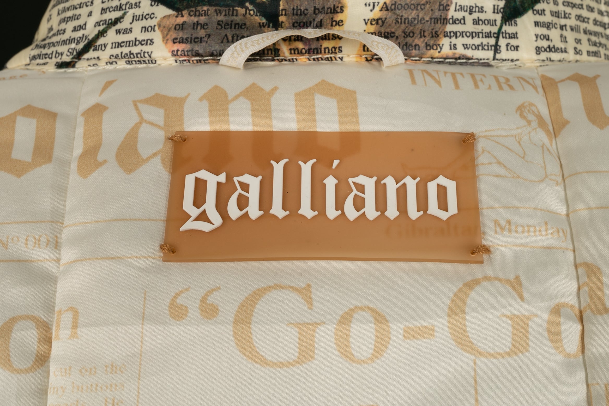 Manteau Trench John Galliano