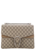 Gucci Dionysus Beige & Ebony GG Monogram Medium Handbag