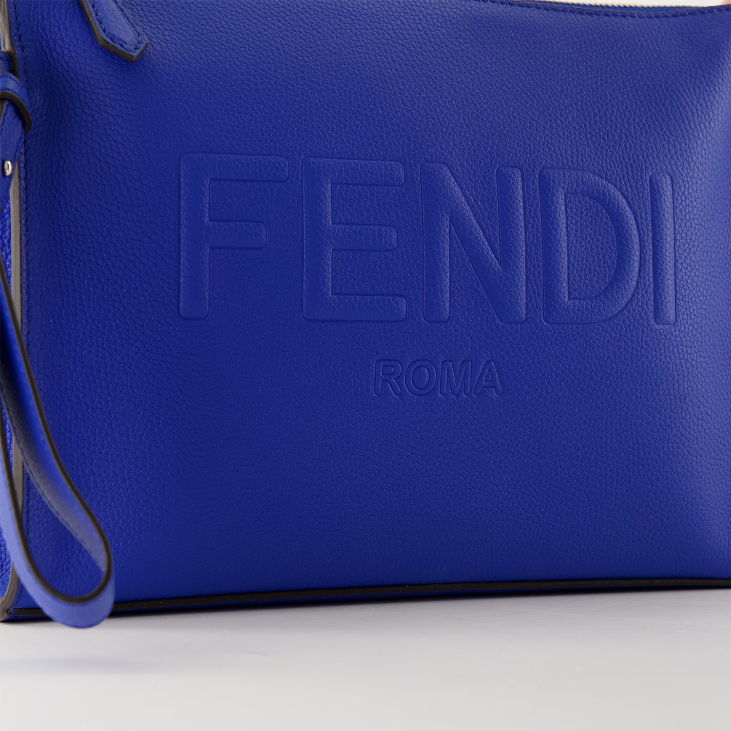 Pochette Fendi Roma en cuir