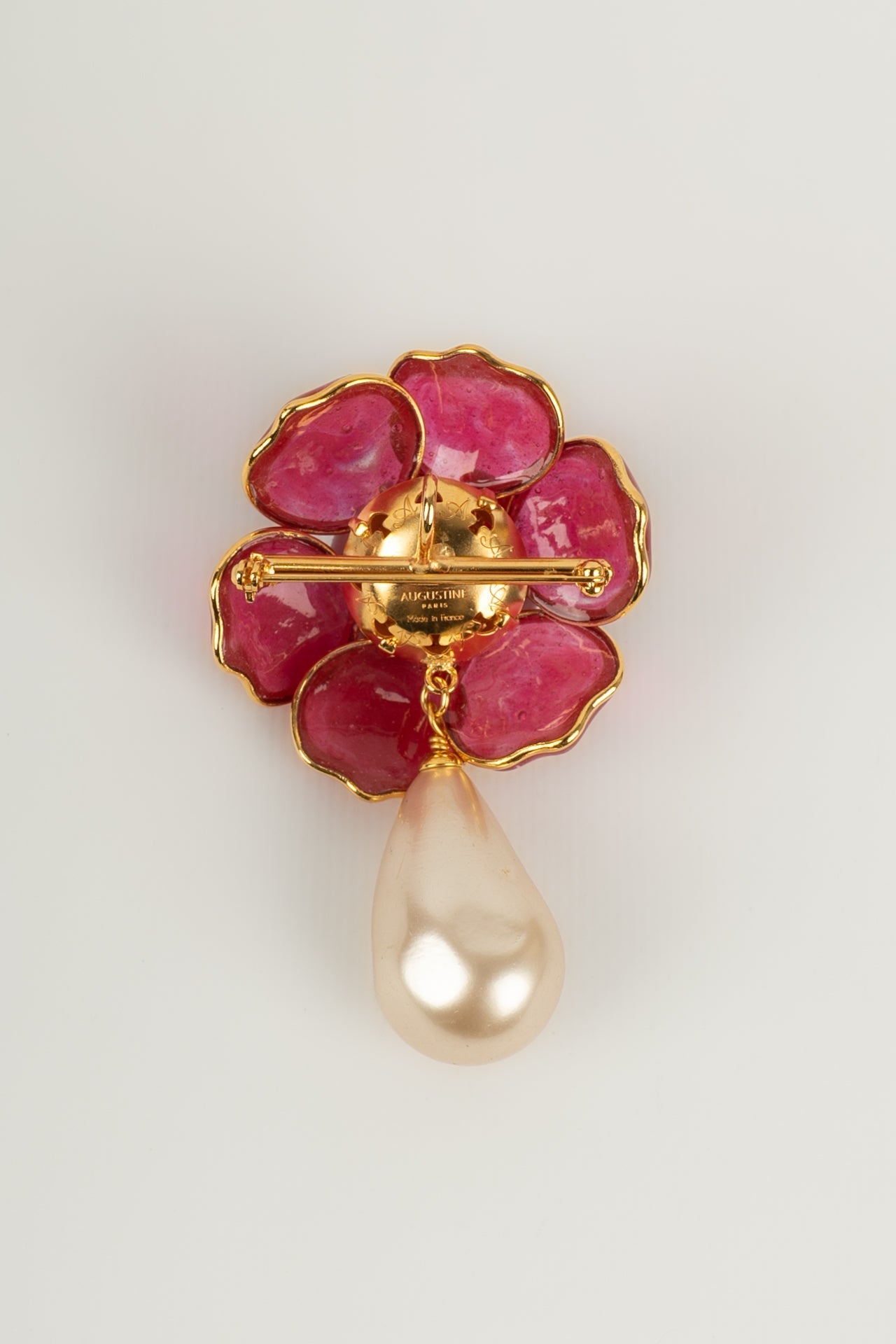 Broche / pendentif fleur Augustine
