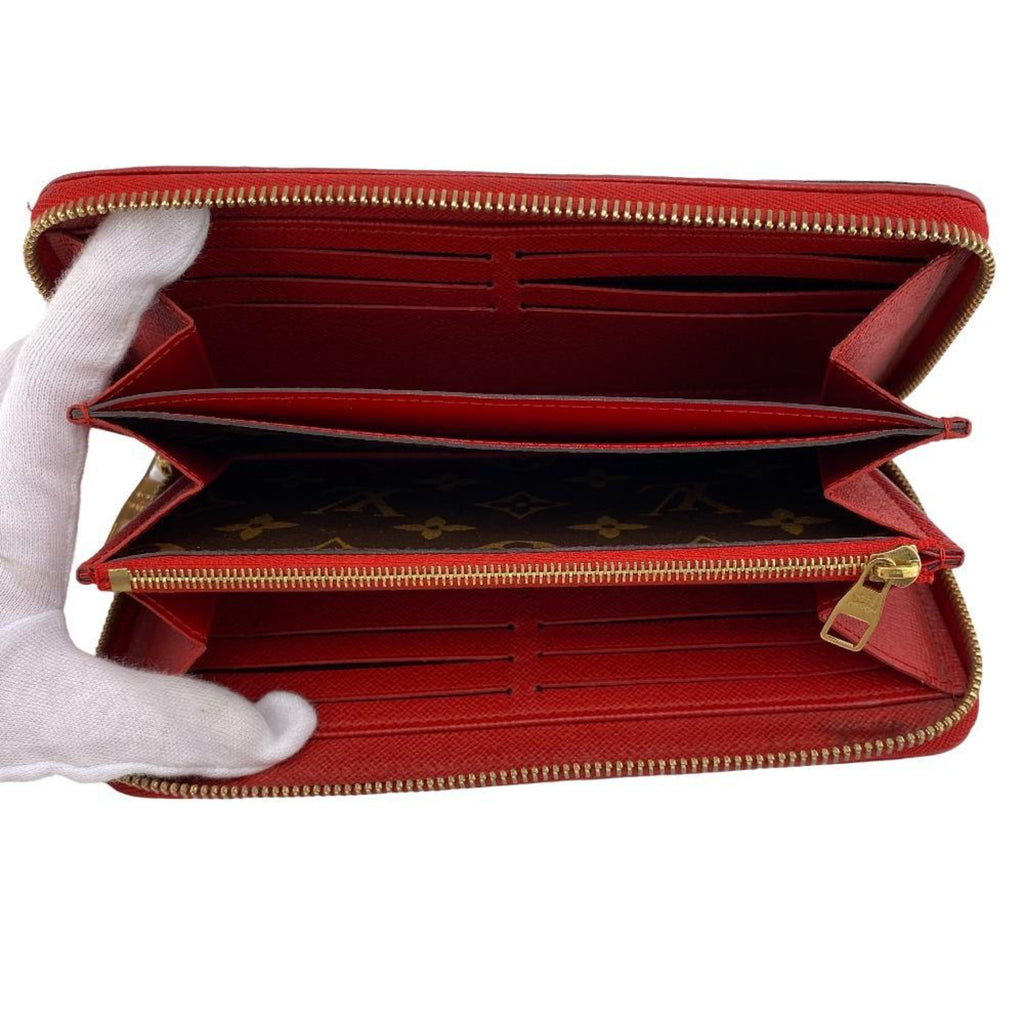 Louis Vuitton Portefeuille Zippy  Canvas Wallet  ()