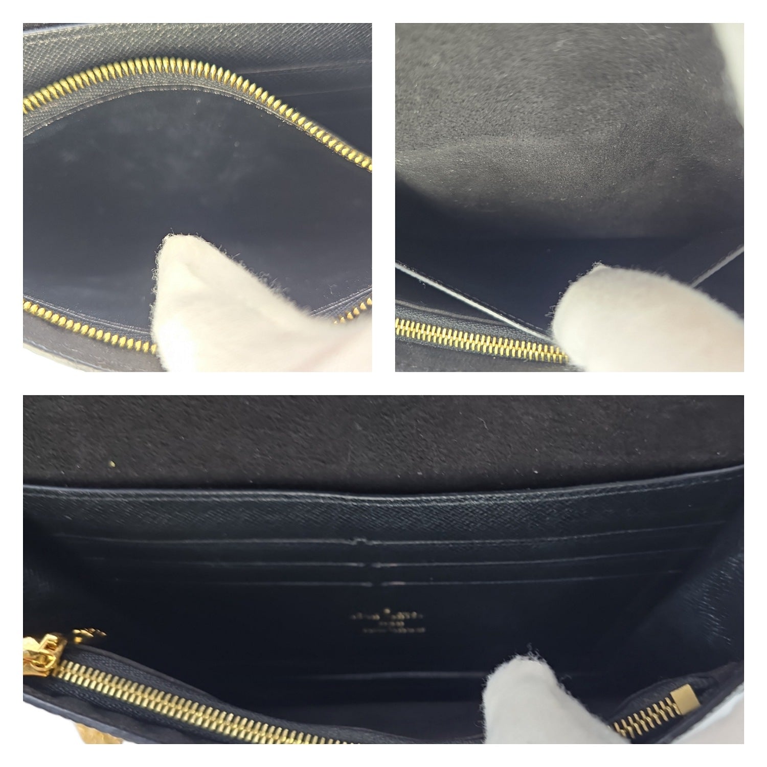 Louis Vuitton Black Epi Twist Wallet on Chain