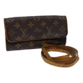 Louis Vuitton Monogram Pochette Twin Pm Shoulder Bag