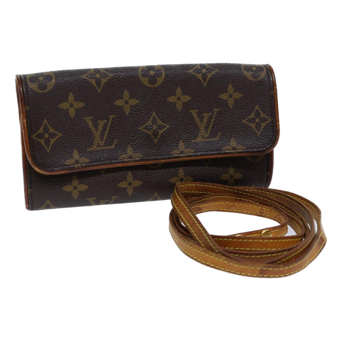 Louis Vuitton Monogram Pochette Twin Pm Shoulder Bag