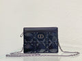 GLAMI Caro Zipped Pouch With Chain Black, For Women, WomenÃ¢â‚¬â„¢s Handbags 7.5in/19cm CD S5106BNEM_M900