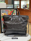 Preloved Chanel Gabrielle Tote Large 34x31cm Black 12449