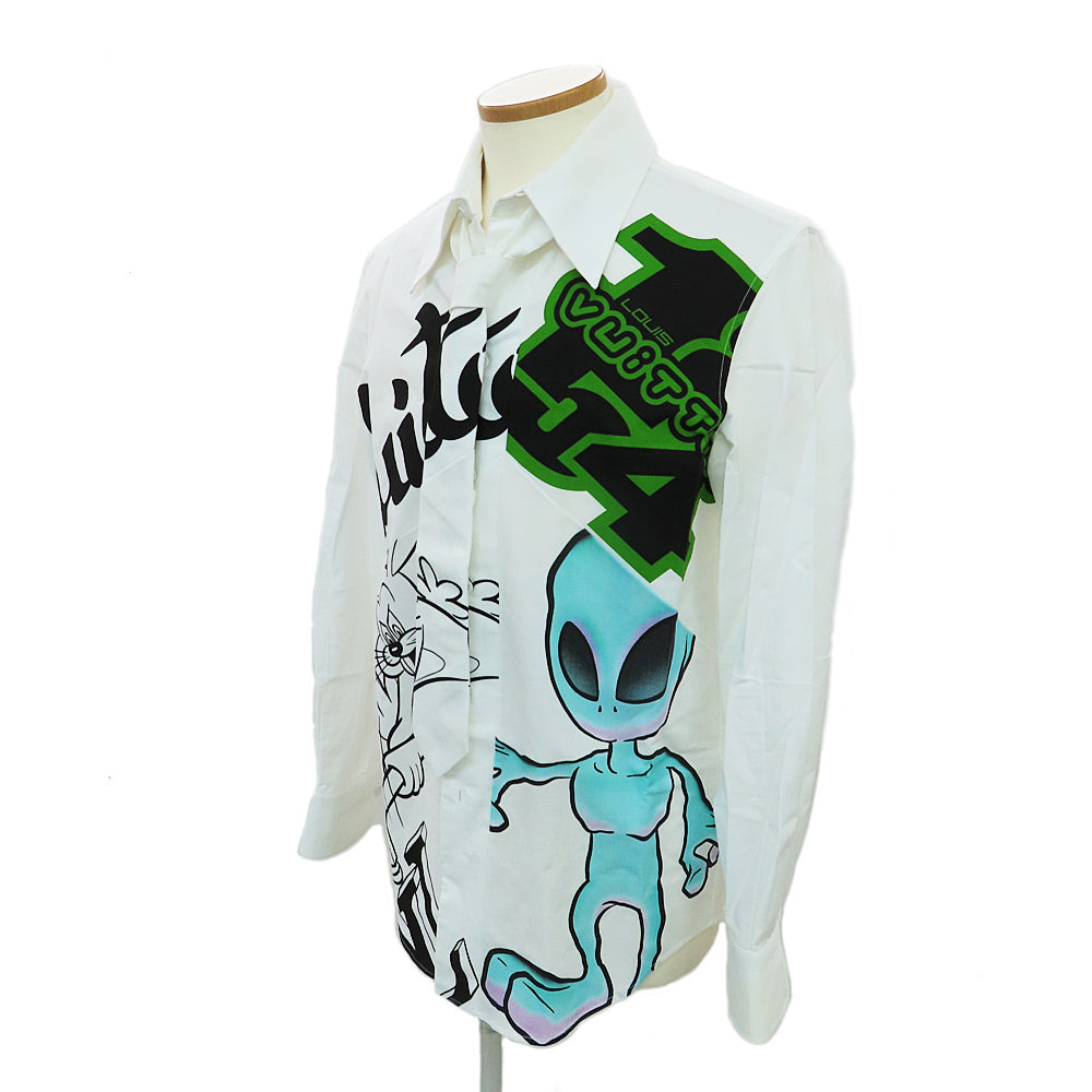 Louis Vuitton Alien Graphic Printed  RM222 S Size Apparel Clothes Fashion Mens