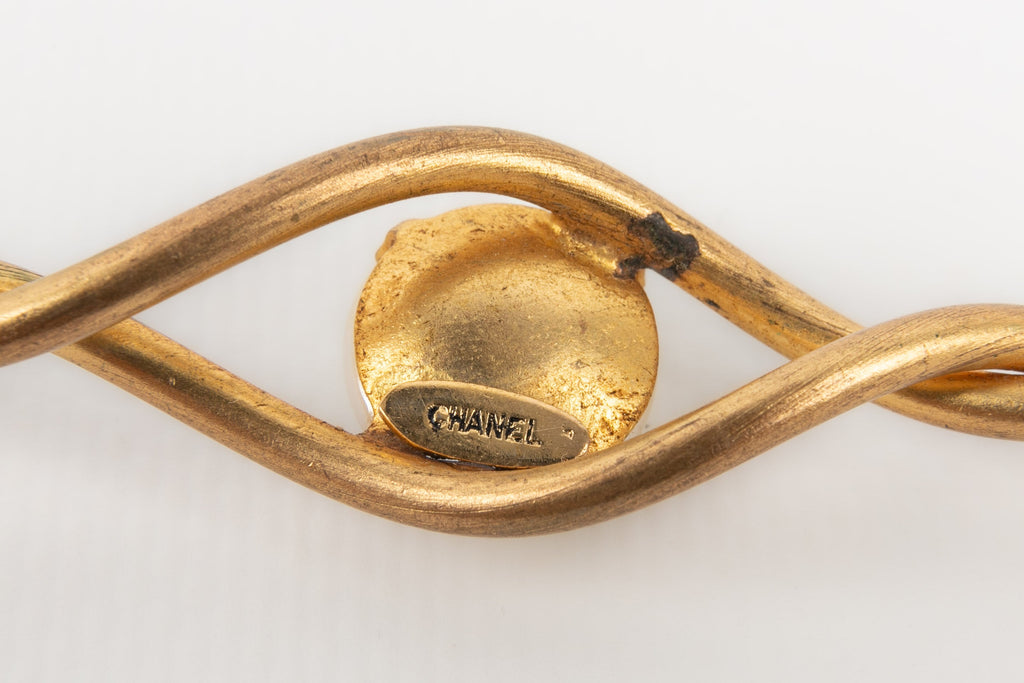 Broche dorÃƒÆ’Ã‚Â©e Chanel
