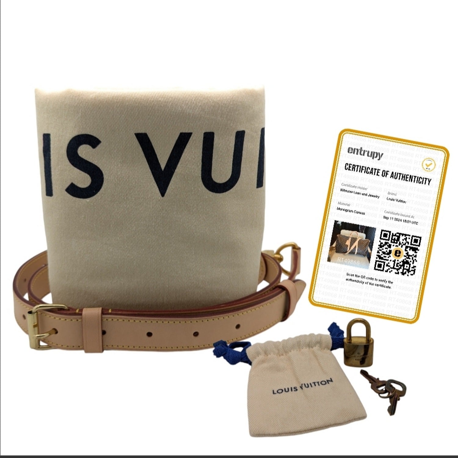 Louis Vuitton Monogram Canvas Keepall Bandouliere 55 Duffle