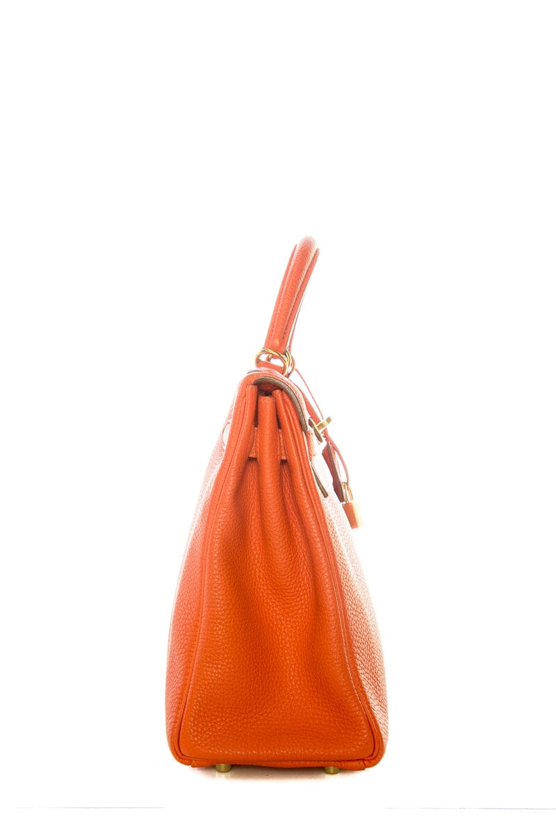 HermÃƒÆ’Ã‚Â¨s Cappucine Kelly 32 Togo GHW  Handbag