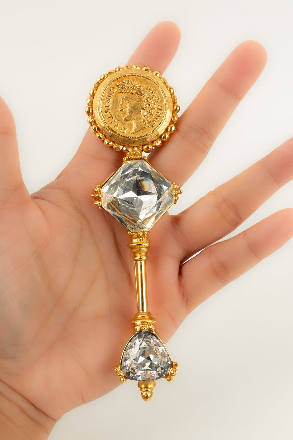 Broche dorÃƒÆ’Ã‚Â©e Dior