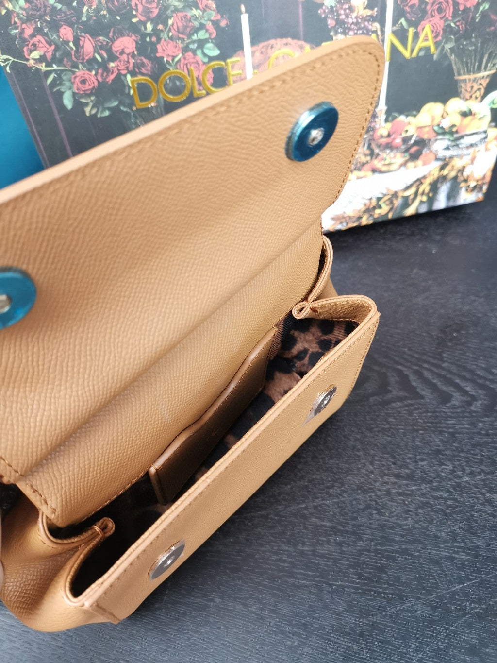 GLAMI Small Sicily Bag In Dauphine Brown For Women 7.5in/19cm GLAMI